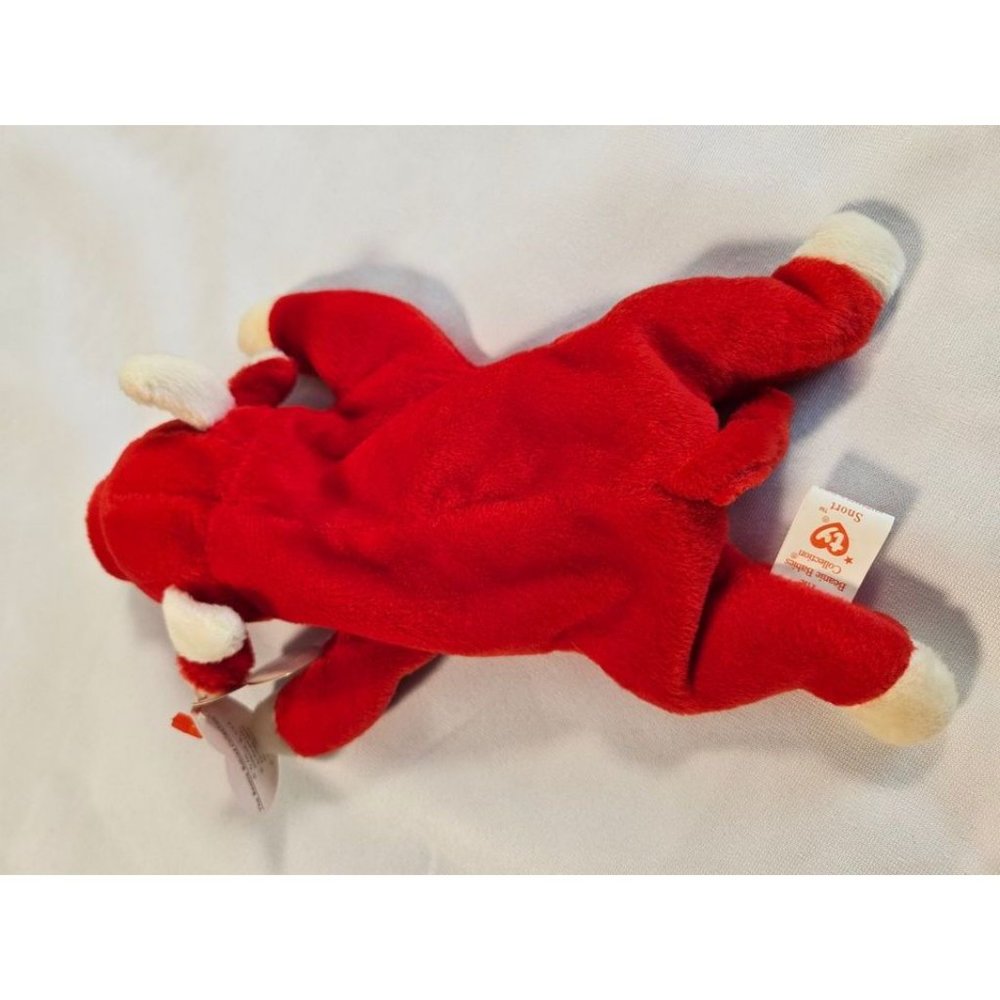 Snort the Bull TY Beanie Baby Plush Toy 1995 NEW WITH TAG - Picture 3 of 6